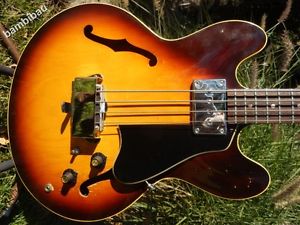 1968 Gibson Eb-2 EB2 Bass - Sunburst - Best Hollow Body - OHSC