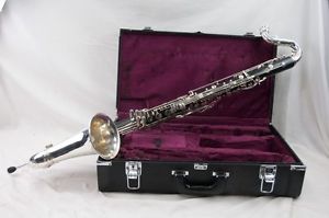 Yamaha YCL-621 Professional Wood Bass Clarinet, Beautiful Silver Plate,Low Eb