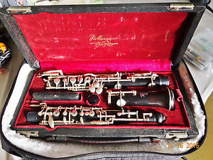 Marigaux Oboe Grenadilla Wood  Professional Conservatory w/ left F Serial #4056