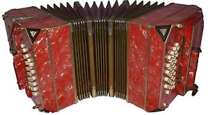 Bandoneon  3 voice 144 Tone Einheitsbandoneon excellent condition!!!!