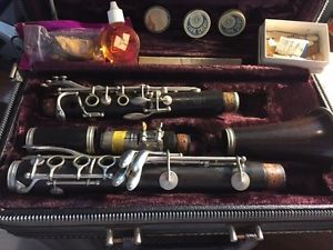 Selmer Series 9 Vintage Wood Clarinet France Used Nice HS** Mp