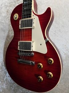 Gibson Custom Shop Les Paul Elegant (Translucent Red) Electric Guitar