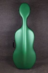 Cello Case Full size Hard Case Carbon Fiber 4/4 Lightest 2.3kg Green #1540