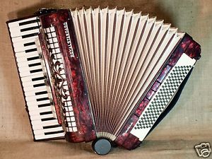 ROYAL STANDARD MONTANA GERMAN PIANO ACCORDION 120 BASS BUTTON ACORDEON ACCORDEON