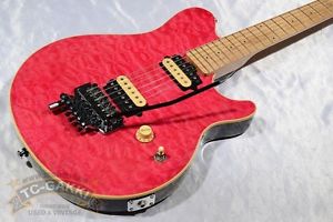Sterling by MUSIC MAN AX40 Pink Used Electric Guitar Free Shipping