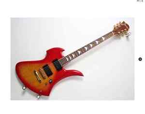 Used Electric Guitar Burny / MG-105X Cherry Sunburst