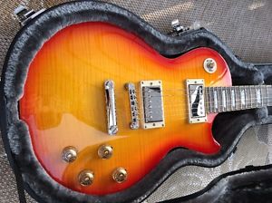 Epiphone Les Paul TRIBUTE Plus Gibson 57 Classic Pickups, Case, Faded Cherry "MI
