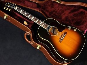 Gibson 1964 J-160E NAT w/hard case Free shipping Guiter Bass From JAPAN #X1896
