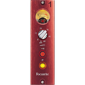 Focusrite RED 1 500 Series Mic Pre Microphone Preamp Module RED1