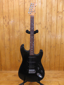 Fender Japan Stratocaster ST-456 Black E-Guitar Free Shipping