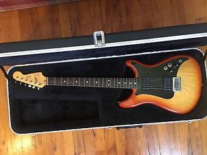 Cherry Sunburst Fender Lead III 3 electric guitar rosewood fretboard Orig HCS