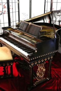 Art Case Marshall & Wendell Spanish Style Baby Grand Piano(SEE SONNY'S VIDEO)