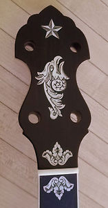 Brand new No 2 / Regent 5 string banjo neck fresh from the bench of Wyatt Fawley