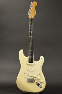 Fender USA Jeff Beck Stratocaster Olympic White 2001 Made in USA E-guitar