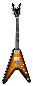 Dean Guitars V CF TBZ - Chitarra elettrica Trans Brazillia Chicago Flame