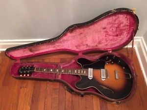 Vintage Gibson 1967 ES-330TD Hollow Body Electric Guitar.  All Original parts.