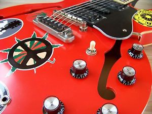 TPP Woodstock Alvin Lee BIG RED Epiphone 335 Ten Years After Relic Fender Pup