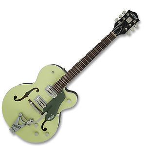 Gretsch G6118T-SGR  Players Edition - 2-tone smoke green