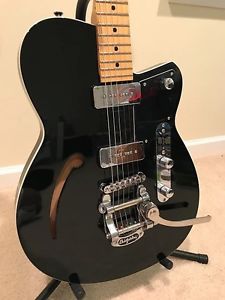 REVEREND STU D. BAKER SIGNATURE GUITAR - MIDNIGHT BLACK