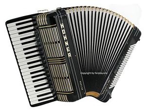 Akkordeon Hohner Morino IV 120 De Luxe, HA1, A Mano, prima Zustand