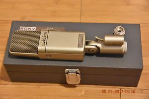 1980'S SONY C-48 CONDENSER MICROPHONE MIC Excellence Condition