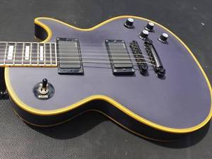 ESP Edwards E-LP-112CE Les Paul Custom VERY RARE Dark Purple Satin Guitar