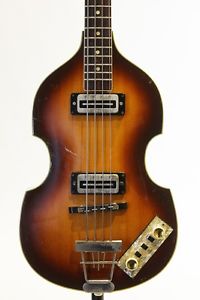 HOFNER 500/1 1980s SB Bass USED w/HardCase FREE SHIPPING from Japan #R2292