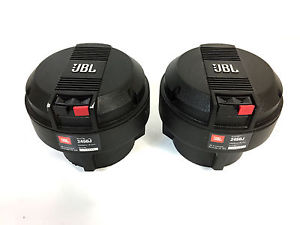 JBL 2450J 16-ohm Neodymium Horn Drivers w/ Genuine JBL Diaphragms, Matched DCRs