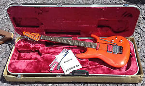 Ibanez JS2410 Joe Satriani signature model in Muscle Car Orange
