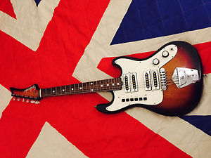 chitarra elettrica galanti grand prix anni '60