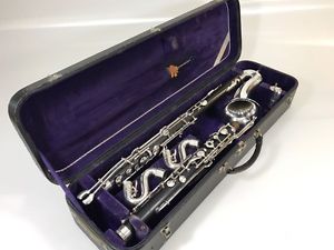 Bassklarinette Clarinet G.Mollenhauer & Söhne Cassel vor1926 Cocobolo Holz 32098