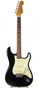 Fender Mexico Classic Series 60s Stratocaster Black w/soft case F/S JAPAN #U760