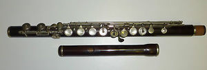Antique T MORRALL BIRMINGHAM Full Boehm Flute