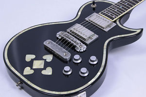 Used Greco Zemaitis / GZ-2600IF Heart Black / Greco from JAPAN EMS