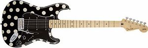 Fender Buddy Guy Standard Stratocaster ® DISPLAY MODEL Black & White polka dot