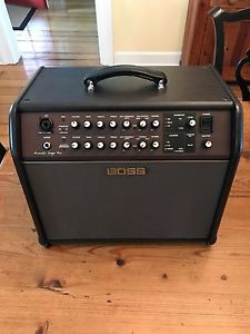 Boss Acoustic Singer Pro Amplifier + FS-6 Foot Switch!  MINT!