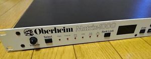Oberheim Matrix 1000 Vintage 6-Voice Analog Synthesizer White panel EMS