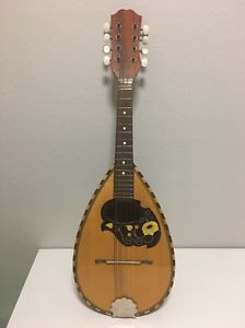 VINTAGE MUSIKALIA ORIGINAL DR. ALFIO LEONE & SALVATORE ITALIAN MANDOLIN RARE!
