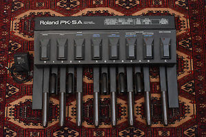 Rare Roland PK-5A Midi Foot Controller with Adapter, Great Condition!