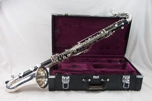 Yamaha YCL-621 Professional Wood Bass Clarinet, Beautiful Silver Plate,Low Eb