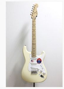 Fender Eric Clapton Stratocaster Olympic White w/hard case Free shipping #Q842