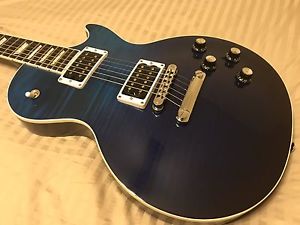Gibson Les Paul Standard Limited Edition Manhattan Blue Flame Top Slash #266/275