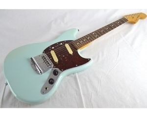 Squier by Fender / Vintage Modified Mustang Green Free shipping Guiter #A3152