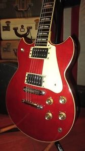 Late 1970s Yamaha SG-800 Solidbody Electric Red Clean Example W/ Hard Case Great