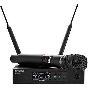Shure QLX-D Digital Wireless SM87 Handheld Microphone System in G50 Band