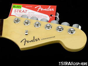 2017 American Fender ELITE Stratocaster Strat NECK+ LOCKING TUNERS USA Rosewood