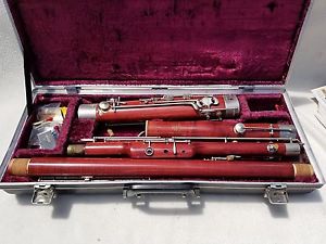 Amati Kraslice Model ABN 31 Wood Bassoon (Complete) G- VG used Cond inv#3007