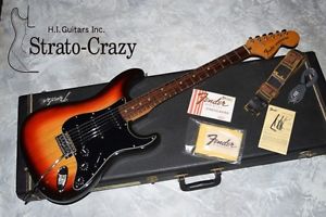Fender Stratocaster '79 Sunburst/Rose neck Electric Guitar Free shipping