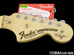 USA Fender YNGWIE MALMSTEEN Stratocaster NECK & TUNERS Strat Scalloped Maple