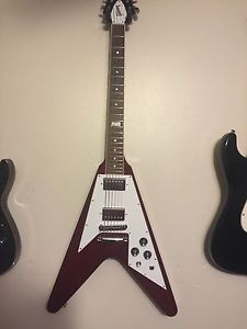 Gibson Flying V Electric Guitar 2014 - 120th Anniversary, Heritage Cherry